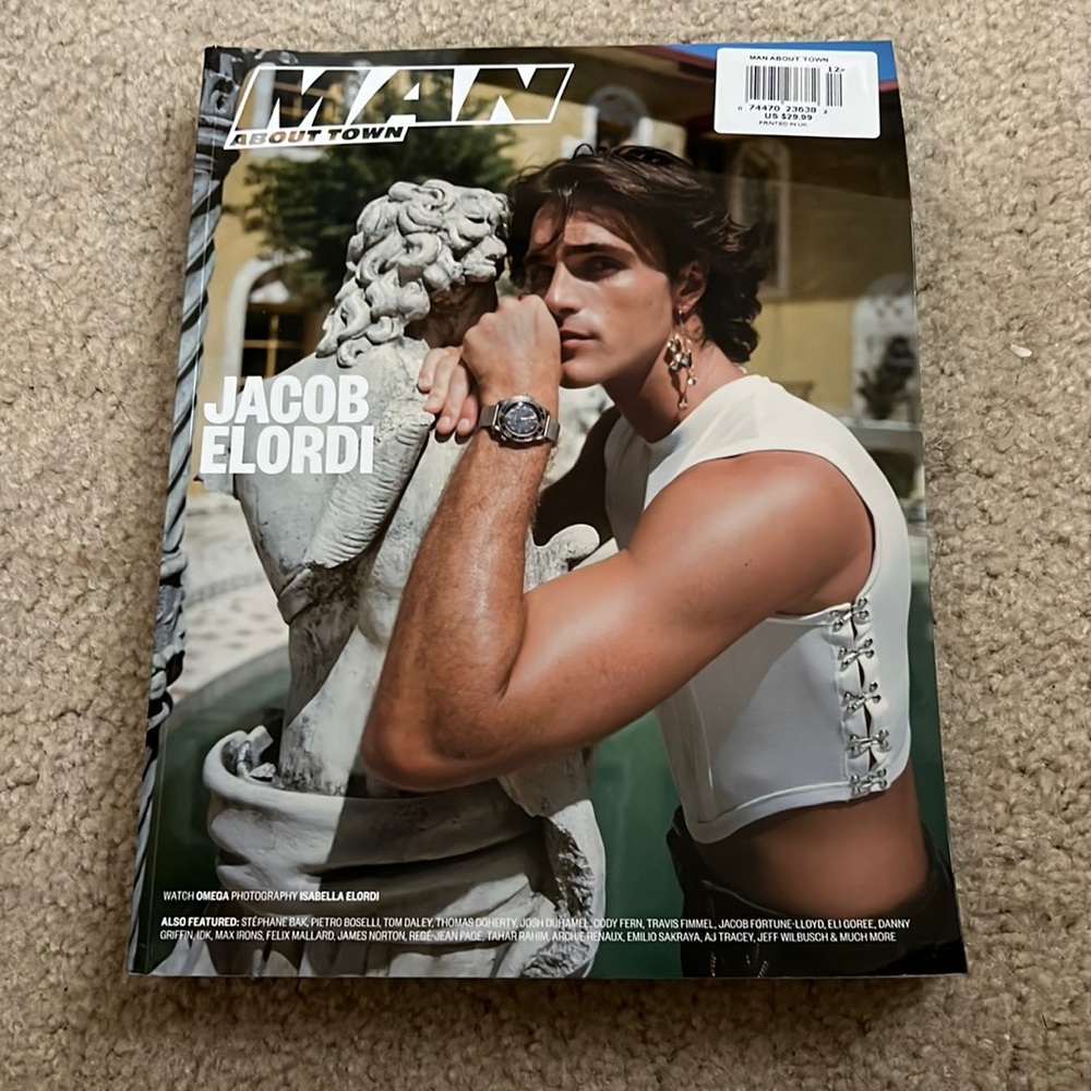 Man about town Jacob Elordi magazine